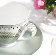 Komplet 2 filiżanek ze spodkiem 0,3 L Pip Studio - Lily & Lotus Light Green 51.L&LLG.004.204