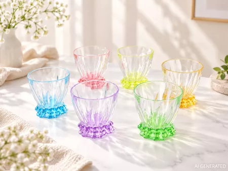 Kpl. szklanek 320 ml (6 szt.) Bohemia - Plantica Kolor 4SB.PLAK.521911