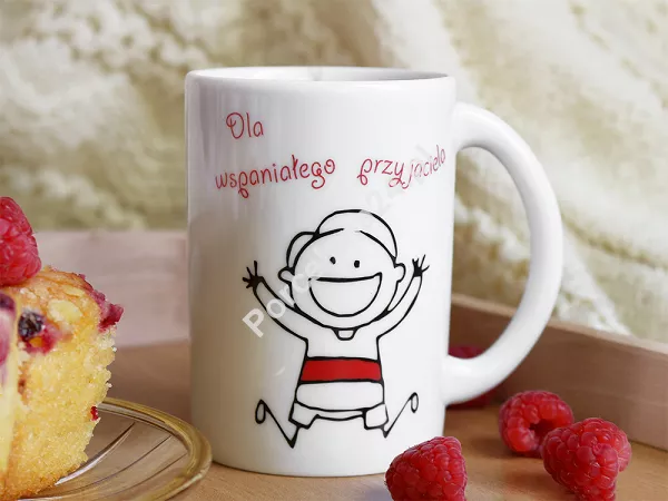 Kubek 0,3 L - DLA WSPANIAŁEGO PRZYJACIELA - Lubiana - Simone 5021 Kubek 0,3 L - DLA WSPANIAŁEGO PRZYJACIELA - Lubiana - Simone 5021
