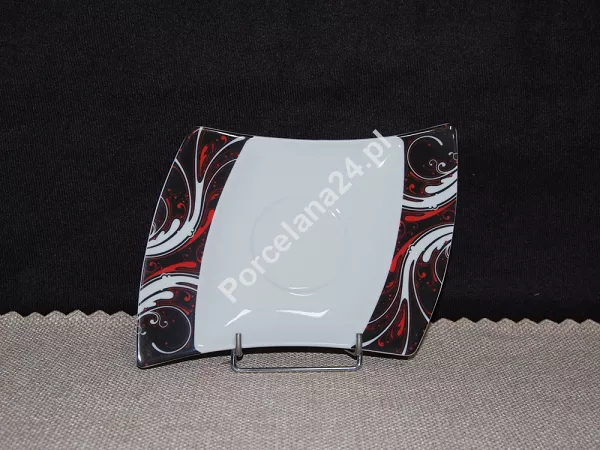 Kpl. 6 spodków 21cm Lubiana - Wing dek.4168 Wyprzedaż Kpl. 6 spodków 21cm Lubiana - Wing dek.4168 Wyprzedaż