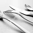 Komplet sztućców 65 cz. na 12 osób Hisar - Mamba (4.0/3.0mm) wysoki połysk