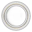 Zestaw do ciasta dla 6 osób Ćmielów - Kolekcja Jenny ART DECO G849 - biały talerz