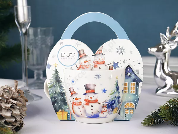 Kubek 0,46 l  Duo - Snowman 15.SNO.K46 Kubek 0,46 l  Duo - Snowman 15.SNO.K46