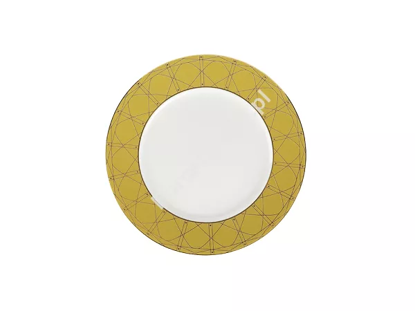 Talerz deserowy 21 cm Ćmielów - Jenny Solaris Gold Talerz deserowy 21 cm Ćmielów - Jenny Solaris Gold