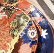 Komplet talerzy na 6 osób (18 el) Arca Italy - Japan Red Garden