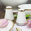 Serwis obiadowy na 12 osób (45 el.) Bogucice - Cleopatra Gold Plus 1175