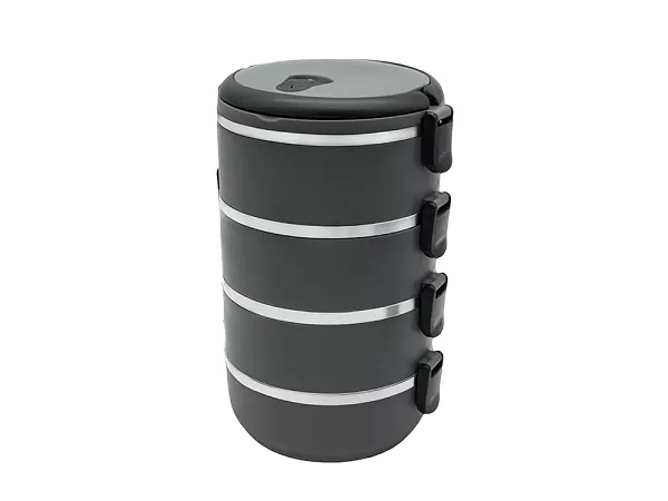Menażka 4 el. (4x500ml) Meyerhoff - Szara 1TR.MEN.43724 Menażka 4 el. (4x500ml) Meyerhoff - Szara 1TR.MEN.43724