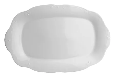 Półmisek głęboki 33 cm Chodzież - Kamelia C000 Biała