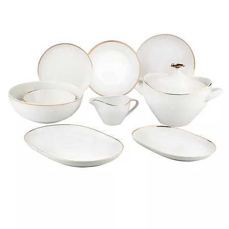 Serwis obiadowo - kawowy na 6 osób (45 el) Altom Design - MariaPaula Moderna Gold Serwis obiadowo - kawowy na 6 osób (45 el) Altom Design - MariaPaula Moderna Gold