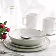 Serwis obiadowo - herbaciany na 6 osób (24 el.) Lubiana - Ankara Gold 1608D Natrysk