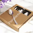 Komplet 6 łyżeczek do kawy 11,2 cm Hisar - Riva wysoki połysk GIFT BOX