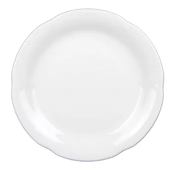 Talerz deserowy 17 cm Chodzież - Kamelia C000 Biała