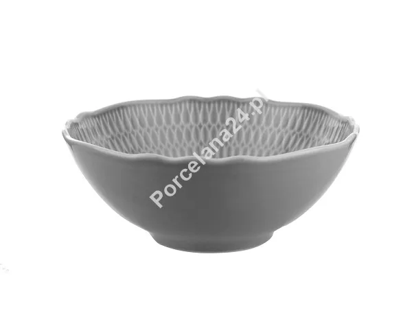 Salaterka 14 cm Ćmielów - Sofia LB01 Szary Salaterka 14 cm Ćmielów - Sofia LB01 Szary