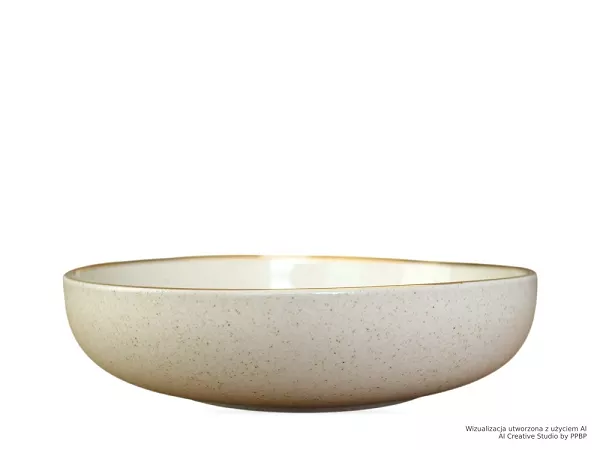 Talerz głęboki 22 cm Bogucice - Alumina Granite Cool White Gold Nordica 1128G Talerz głęboki 22 cm Bogucice - Alumina Granite Cool White Gold Nordica 1128G