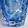 Wazon 35 cm Bohemia Jihlava - LISBOA OMBRE BLUE 4SB.LOB.039029