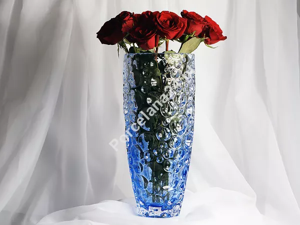 Wazon 35 cm Bohemia Jihlava - LISBOA OMBRE BLUE 4SB.LOB.039029 Wazon 35 cm Bohemia Jihlava - LISBOA OMBRE BLUE 4SB.LOB.039029