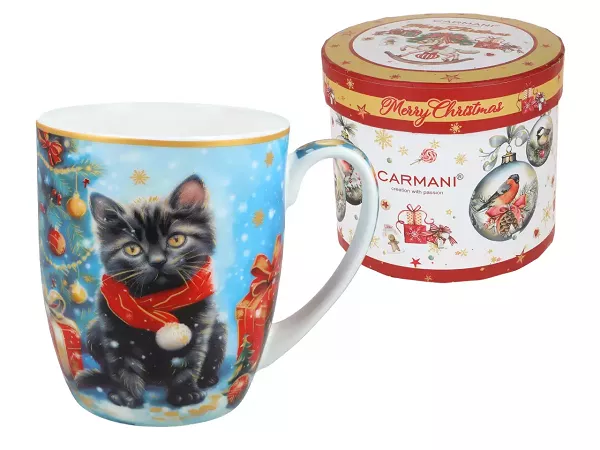 Kubek 0,4 L Carmani - Kocie święta 33.219-9055 Kubek 0,4 L Carmani - Kocie święta 33.219-9055