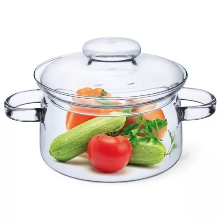 Garnek szklany żaroodporny do gotowania 1,5 L SIMAX - Nyko 4S.6063/0000 Garnek szklany żaroodporny do gotowania 1,5 L SIMAX - Nyko 4S.6063/0000