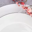 Komplet talerzy na 6 osób (18el) Waza - Modern Platynowa linia WA-08P