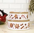 Puszka okrągła 20 cm Altom Design - Święta 07.PUSZ.8500