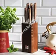 Komplet noży kuchennych (6el) w bloku Amefa / Richardson Sheffield - ARDENT 1A.RS.ARDE.K5