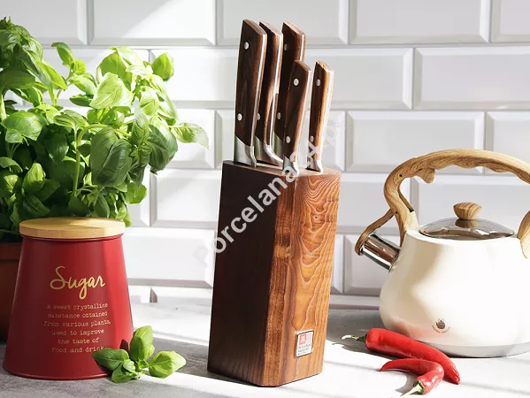 Komplet noży kuchennych (6el) w bloku Amefa / Richardson Sheffield - ARDENT 1A.RS.ARDE.K5 Komplet noży kuchennych (6el) w bloku Amefa / Richardson Sheffield - ARDENT 1A.RS.ARDE.K5
