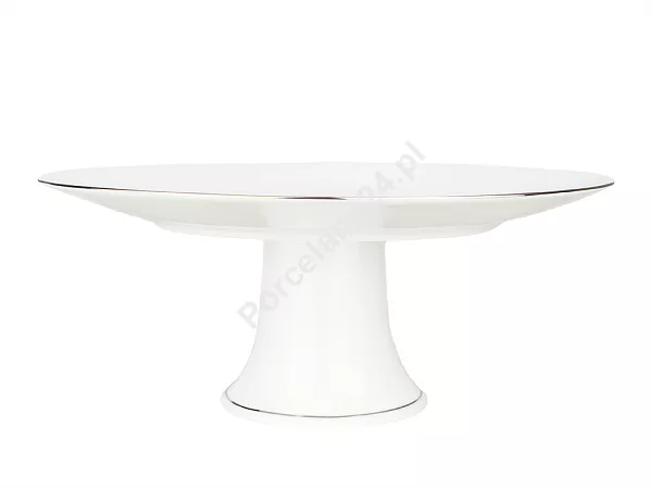 Patera na nóżce 28 cm Bogucice - Lolita Platin 1183 Patera na nóżce 28 cm Bogucice - Lolita Platin 1183