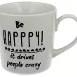 Kubek 0,45 L Duo - BE HAPPY 15.BEH.K