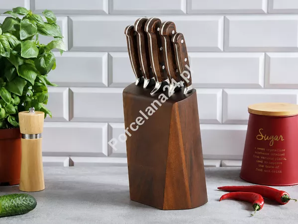 Komplet noży kuchennych (6el) w bloku Amefa / Richardson Sheffield - VIRTUOSE 1A.RS.VIRT.K5 Komplet noży kuchennych (6el) w bloku Amefa / Richardson Sheffield - VIRTUOSE 1A.RS.VIRT.K5
