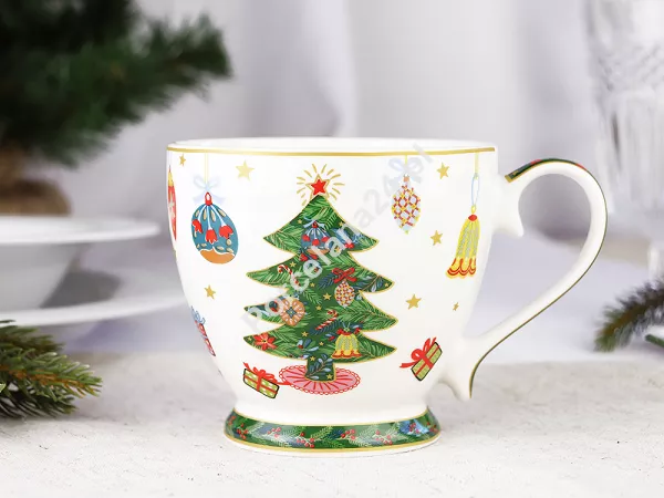Kubek 0,4 l Duo - Around Christmas Tree 15.ACHT.KS Kubek 0,4 l Duo - Around Christmas Tree 15.ACHT.KS