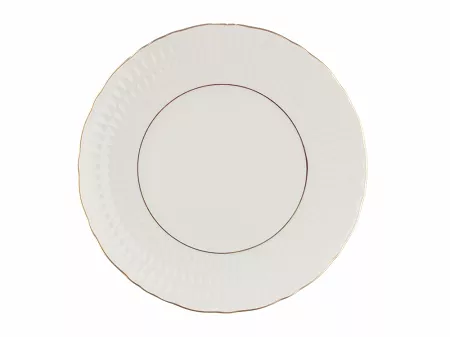Talerz płytki 26 cm Ćmielów - Sofia 3604 Złoto