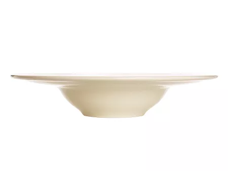 Talerz do pasty 28 cm (z szerokim rantem) Rinart - Banquet ecru