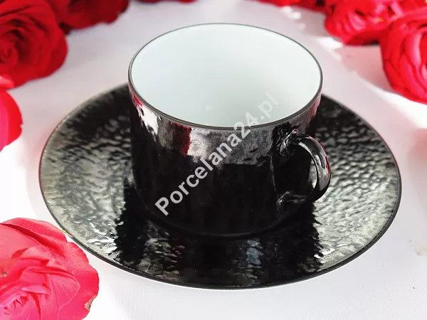 Filiżanka ze spodkiem 0,23 L / 16 cm Porcel - London GIFT BOX 10.LO.FS23 Filiżanka ze spodkiem 0,23 L / 16 cm Porcel - London GIFT BOX 10.LO.FS23