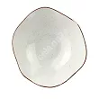 Salaterka 22 cm Lubiana - Stone Age / Kremowy