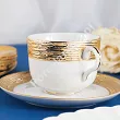Filiżanka ze spodkiem 0,28 L / 15 cm Porcel - Auratus Ob GIFT BOX 10.AUO.FS28