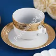 Filiżanka ze spodkiem 0,28 L / 15 cm Porcel - Auratus Ob GIFT BOX 10.AUO.FS28